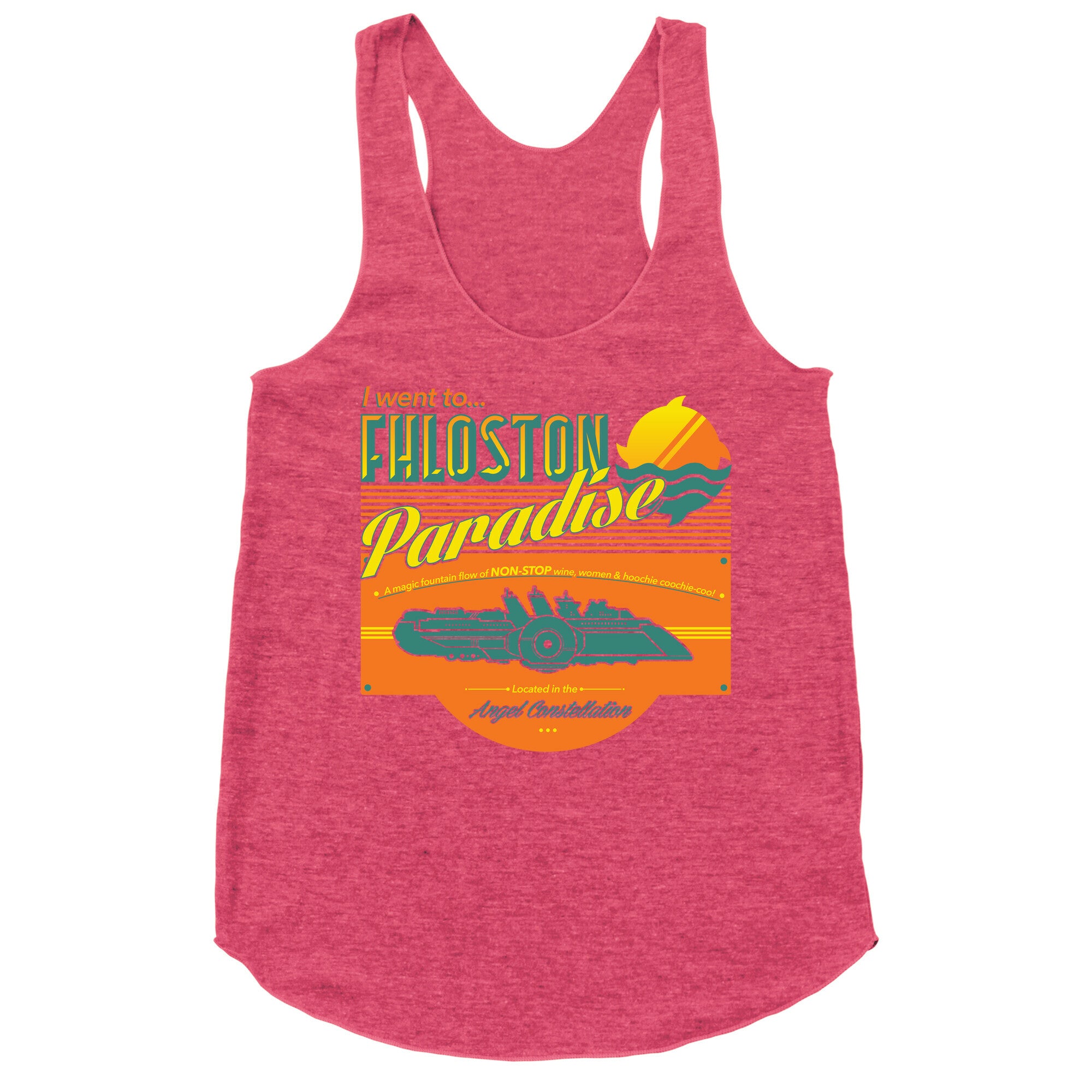 Fhloston Paradise Racerback Tank